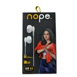 NOPE:     AIR 04 EARPHONE WHITE