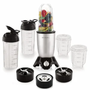 Bullet Mixer 3 Jar - B1 Black & Silver