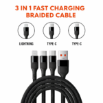 PHONOKART: XYLO 3 IN 1 BRAIDED CABLE