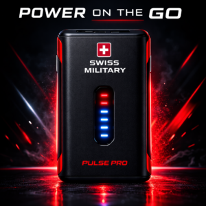 SWISS MILITARY:POWER PULSE PRO POWERBANK