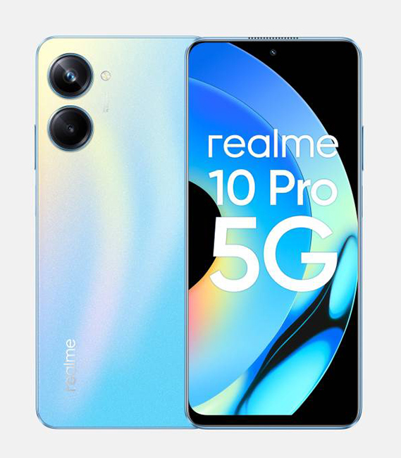 Realme 10 Pro 5g Blue Front&back