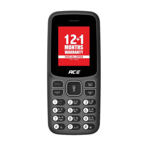 Itel Ace 2 Young Black Front
