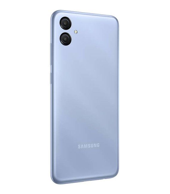 Samsung A04e Blue Back Left