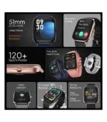 FIRE BOLTT:NINJA PRO MAX SMART WATCH BLACK - Image 5