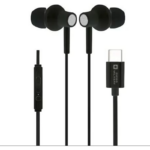 SWISS MILITARY:WATER LITE TYPE-C BLACK EARPHONE